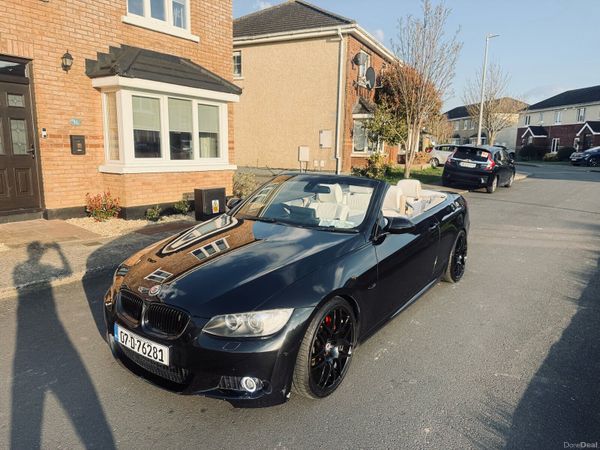 BMW 3-Series Convertible, Diesel, 2007, Black
