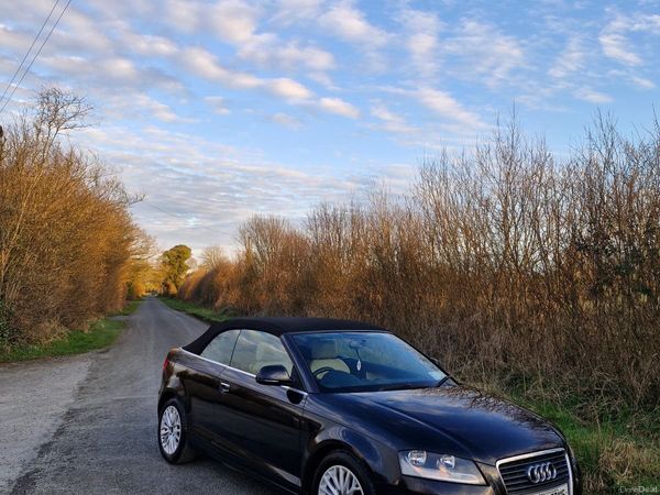 Audi A3 Convertible, Petrol, 2008, Black