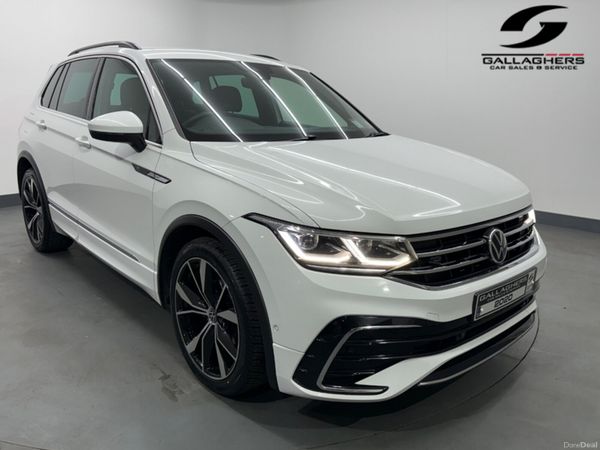 Volkswagen Tiguan SUV, Diesel, 2020, White