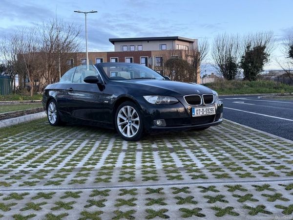 BMW 3-Series Convertible, Petrol, 2007, Black