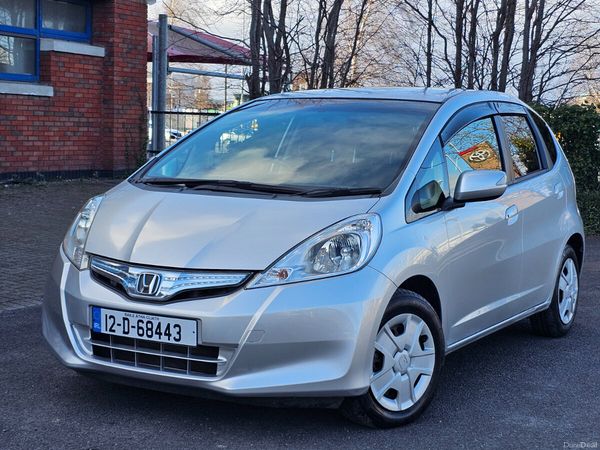 Honda Fit Hatchback, Petrol Hybrid, 2012, Silver