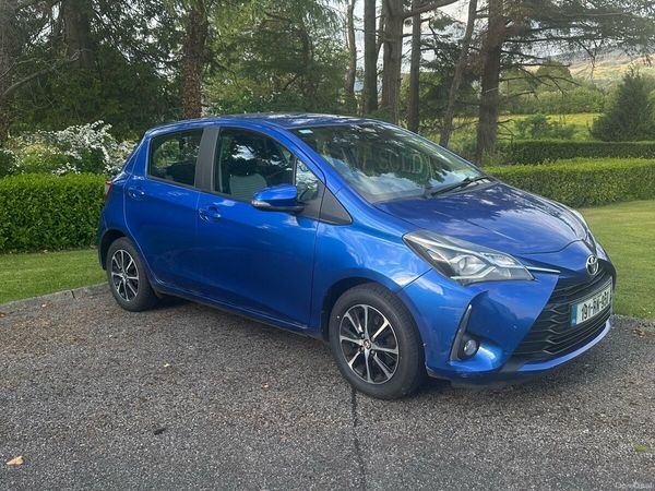 Toyota Yaris Hatchback, Petrol, 2019, Blue
