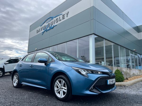 Toyota Corolla Hatchback, Petrol Hybrid, 2022, Blue