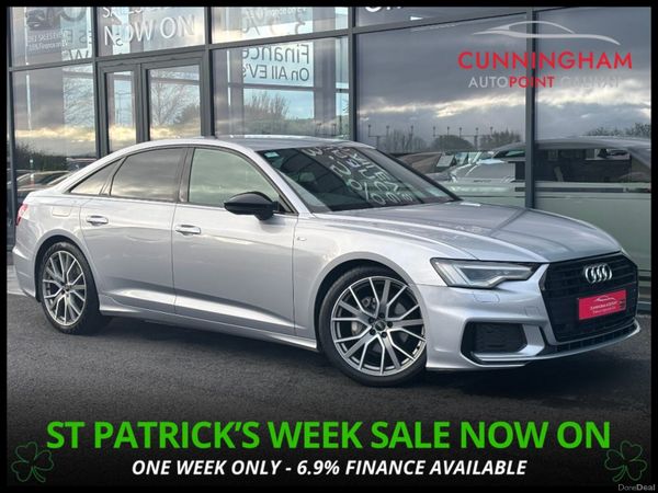 Audi A6 Saloon, Diesel, 2020, Silver