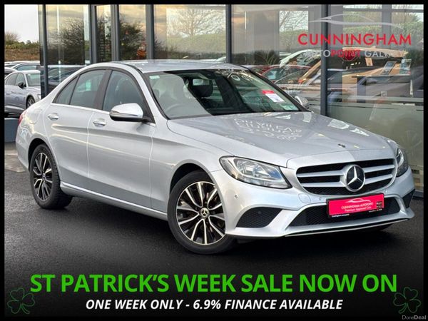 Mercedes-Benz C-Class Saloon, Diesel, 2021, Silver