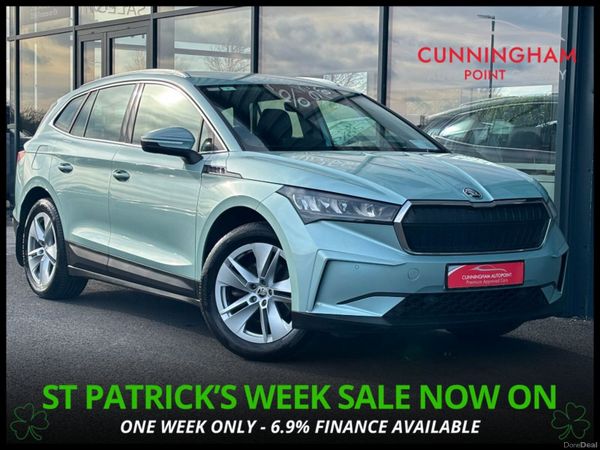 Skoda Enyaq Estate, Electric, 2023, Silver