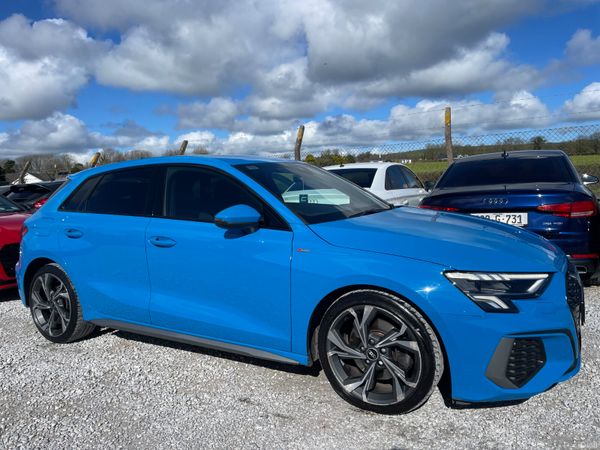 Audi A3 Hatchback, Petrol, 2021, Blue