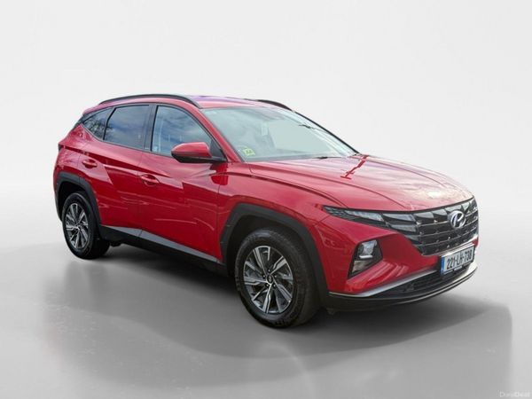 Hyundai Tucson SUV, Petrol Hybrid, 2022, Red