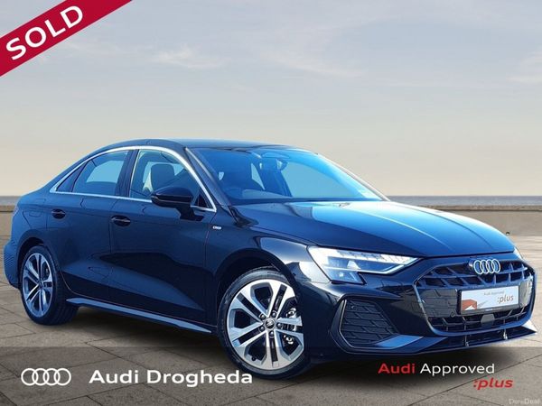 Audi A3 Saloon, Petrol, 2026, Black