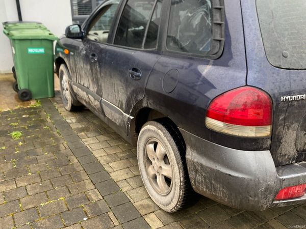 Hyundai Santa Fe SUV, Diesel, 2005, Blue