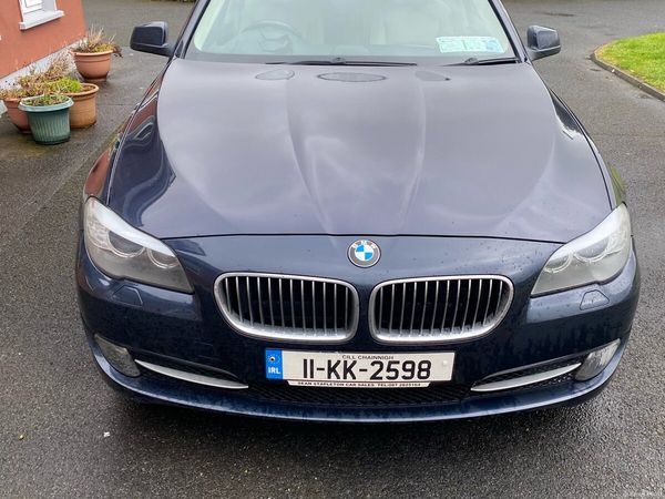BMW 5-Series Saloon, Diesel, 2011, Blue