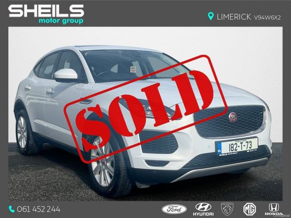 Jaguar E-Pace Estate, Diesel, 2018, White