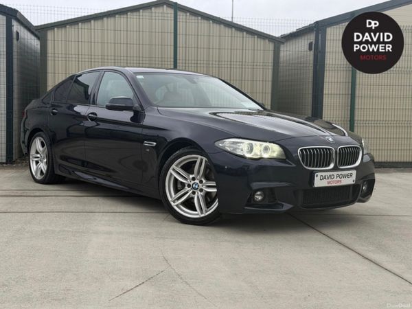 BMW 5-Series Saloon, Diesel, 2014, Black