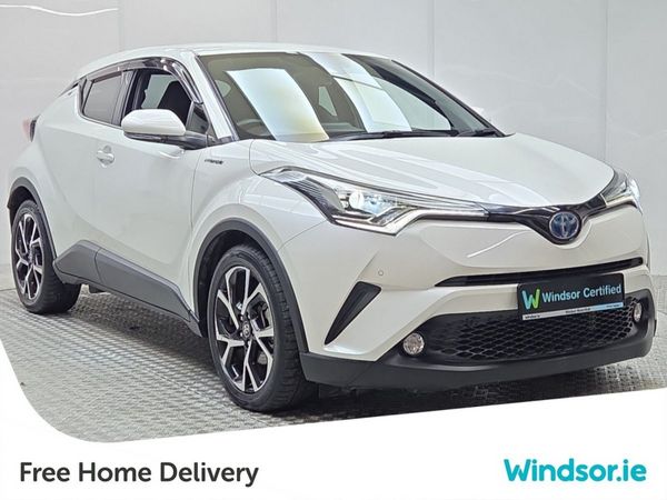 Toyota C-HR SUV, Petrol Hybrid, 2017, White