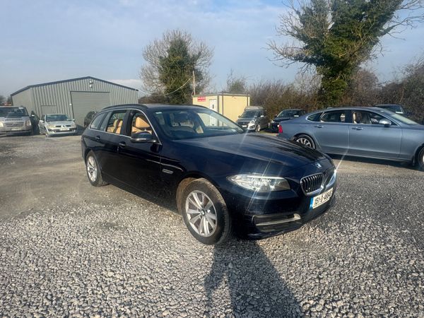 BMW 5-Series Estate, Diesel, 2015, Blue