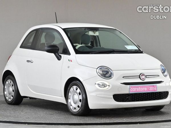 Fiat 500 Hatchback, Petrol, 2016, 