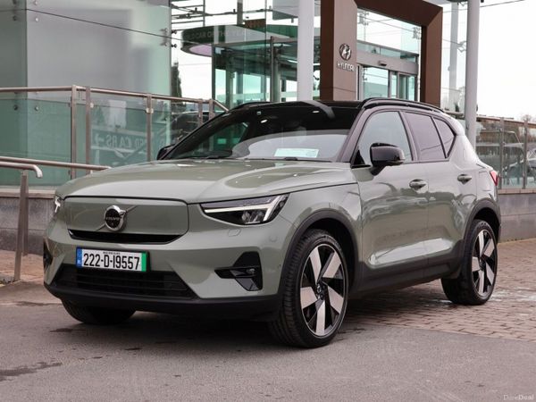 Volvo XC40 SUV, Electric, 2022, Green