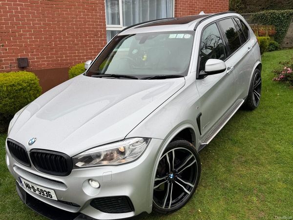 BMW X5 SUV, Diesel, 2014, Silver