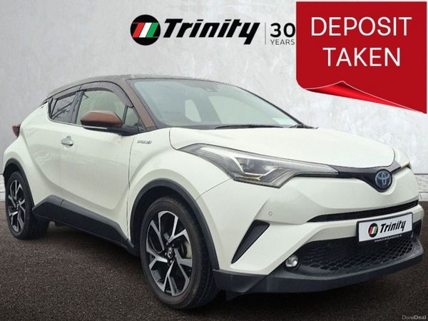Toyota C-HR SUV, Petrol Hybrid, 2019, White