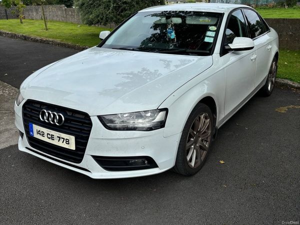 Audi A4 Saloon, Diesel, 2014, White