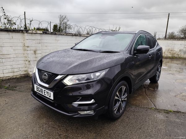 Nissan Qashqai SUV, Petrol, 2018, Black