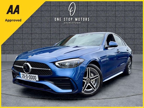 Mercedes-Benz C-Class Saloon, Petrol Plug-in Hybrid, 2025, Blue