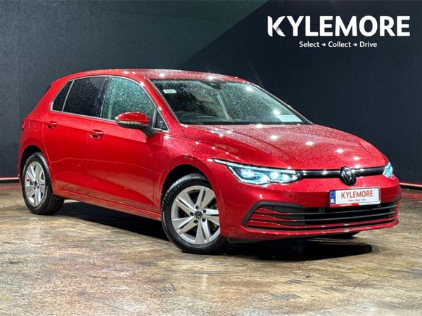 Volkswagen Golf Hatchback, Petrol Hybrid, 2023, Red