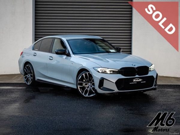 BMW 3-Series Saloon, Petrol Hybrid, 2022, Grey