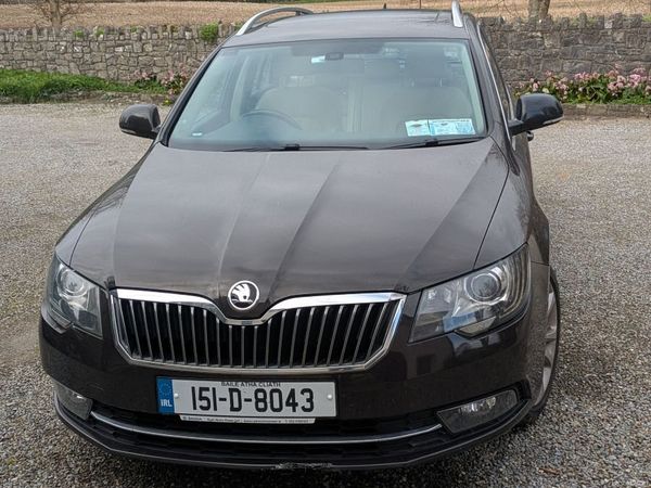 Skoda Superb Estate, Diesel, 2015, Brown
