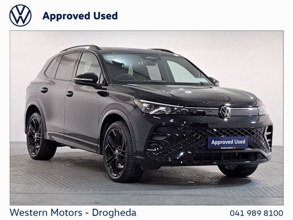 Volkswagen Tiguan SUV, Petrol Plug-in Hybrid, 2025, Black