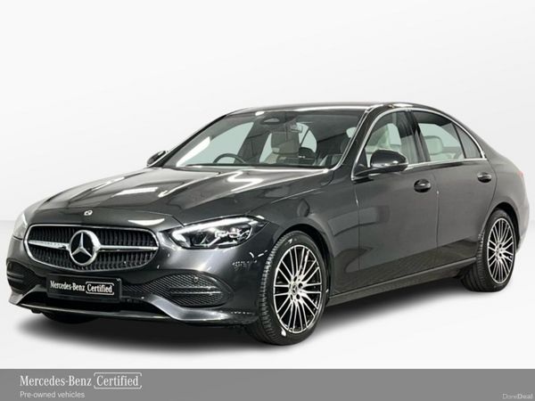 Mercedes-Benz C-Class Saloon, Petrol Hybrid, 2022, Grey