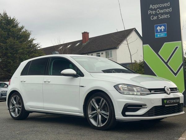 Volkswagen Golf Estate, Petrol, 2018, White