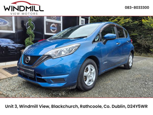 Nissan Note Hatchback, Petrol Hybrid, 2017, Blue