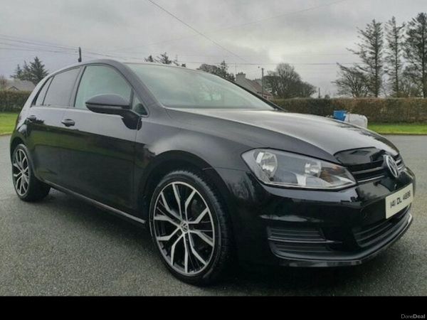 Volkswagen Golf Hatchback, Diesel, 2014, Black
