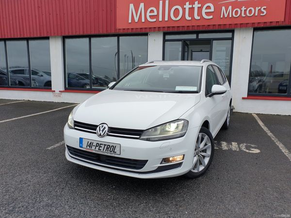 Volkswagen Golf Estate, Petrol, 2014, White