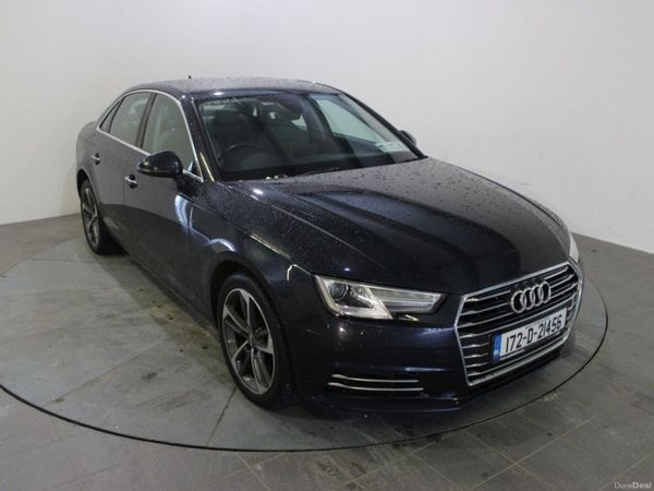 Audi A4 Saloon, Diesel, 2017, Blue