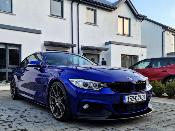 BMW 4-Series Coupe, Diesel, 2015, Blue