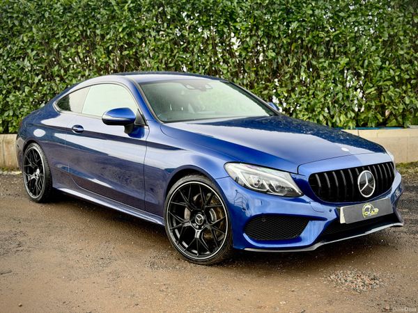 Mercedes-Benz C-Class Coupe, Diesel, 2016, Blue