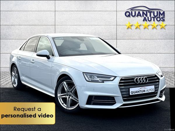 Audi A4 Saloon, Diesel, 2017, White