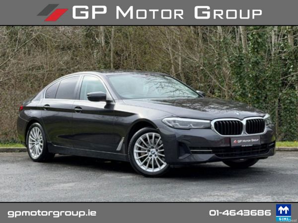 BMW 5-Series Saloon, Petrol Plug-in Hybrid, 2021, Grey