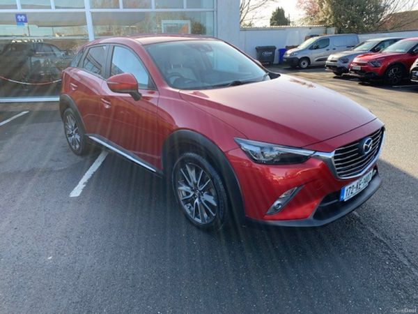 Mazda CX-3 SUV, Petrol, 2017, Red