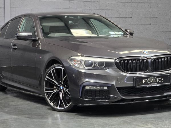 BMW 5-Series Saloon, Diesel, 2018, Grey
