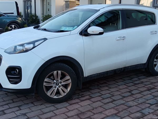 Kia Sportage SUV, Diesel, 2017, White