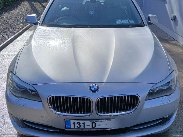 BMW 5-Series Saloon, Diesel, 2013, Silver