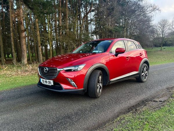 Mazda CX-3 SUV, Diesel, 2015, Red