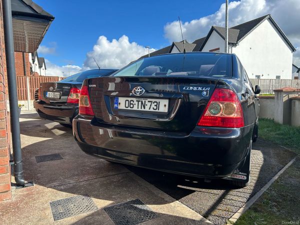 Toyota Corolla Saloon, Petrol, 2006, Black