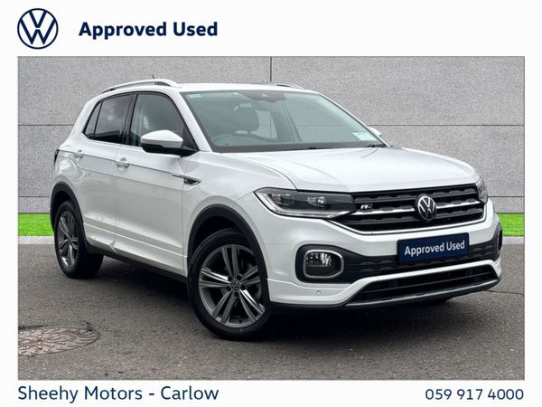 Volkswagen T-Cross SUV, Petrol, 2023, White