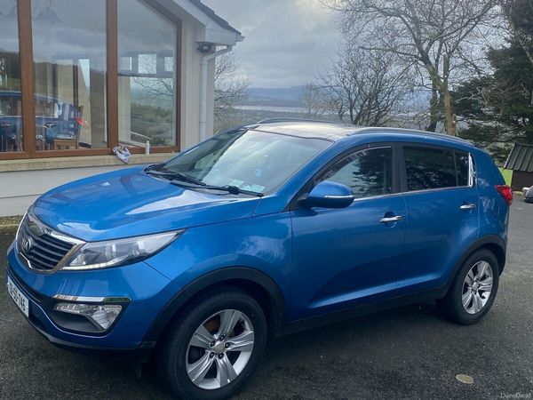 Kia Sportage SUV, Diesel, 2013, Blue