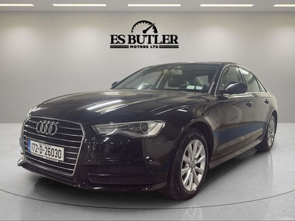 Audi A6 Saloon, Diesel, 2017, Black