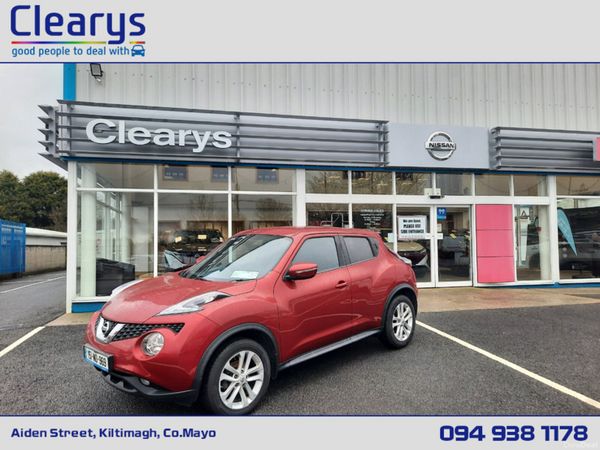 Nissan Juke MPV, Petrol, 2015, Red
